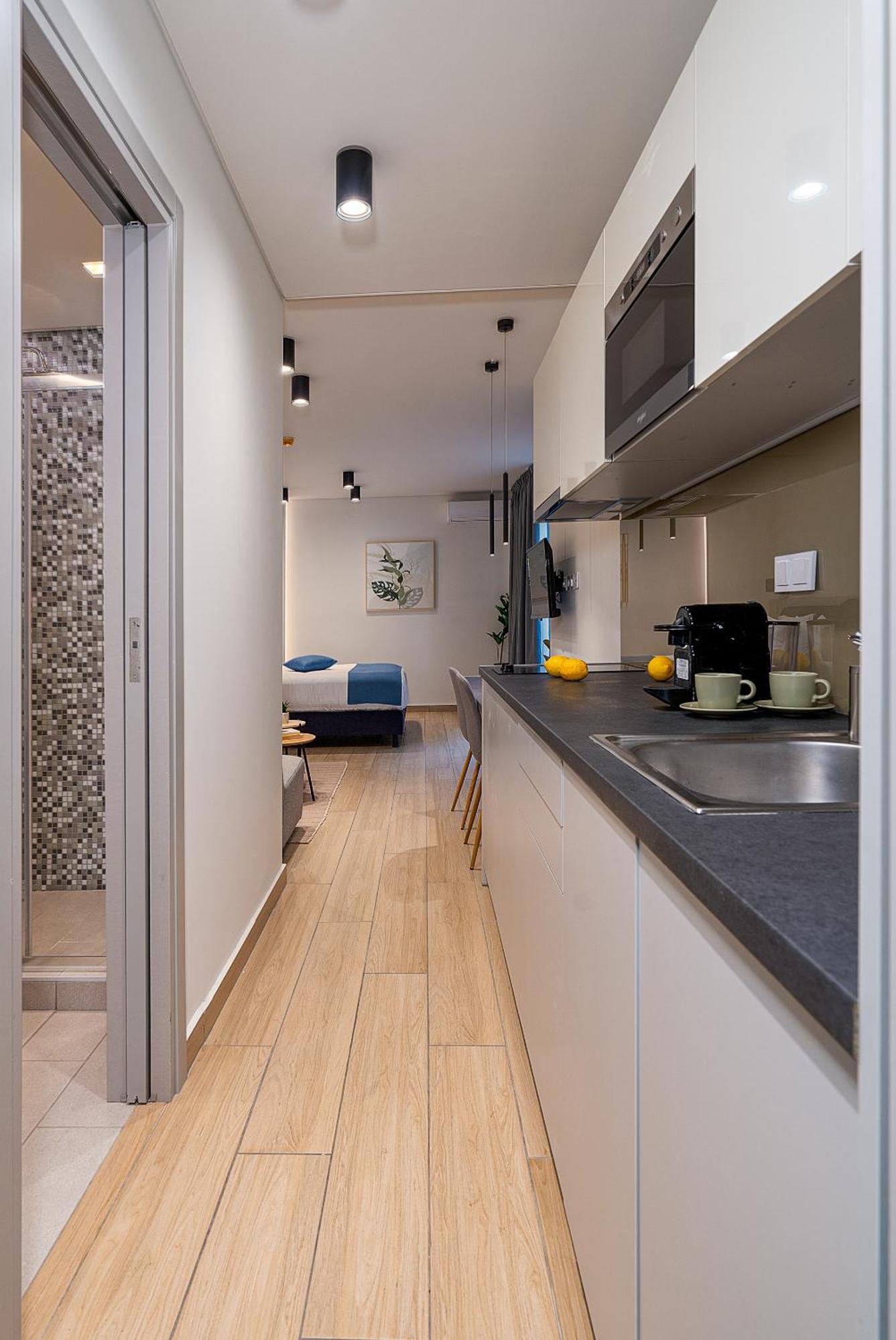 Classy 103 Studio Apartment In The Heart Of เอเธนส์ ภายนอก รูปภาพ