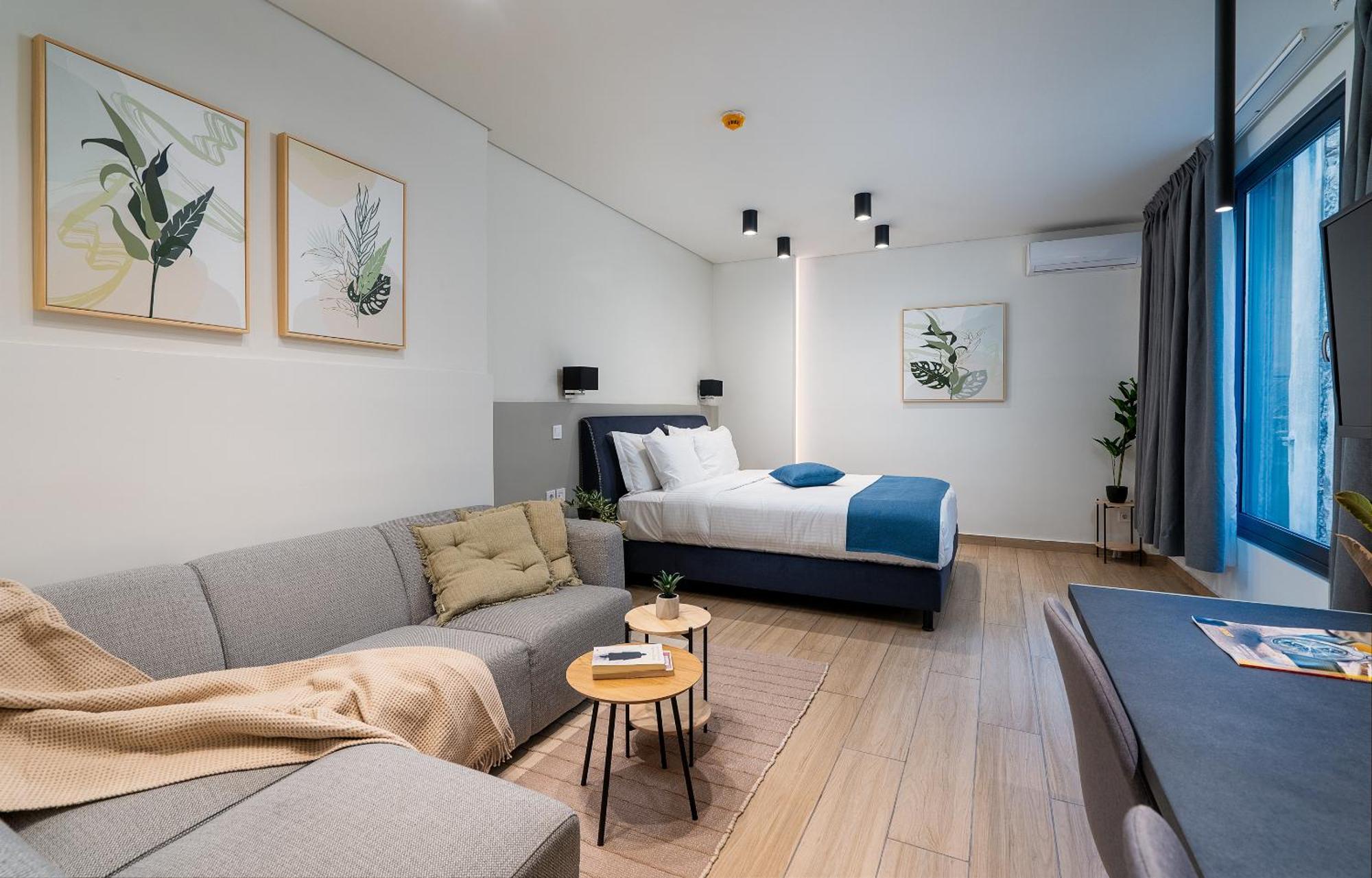Classy 103 Studio Apartment In The Heart Of เอเธนส์ ภายนอก รูปภาพ